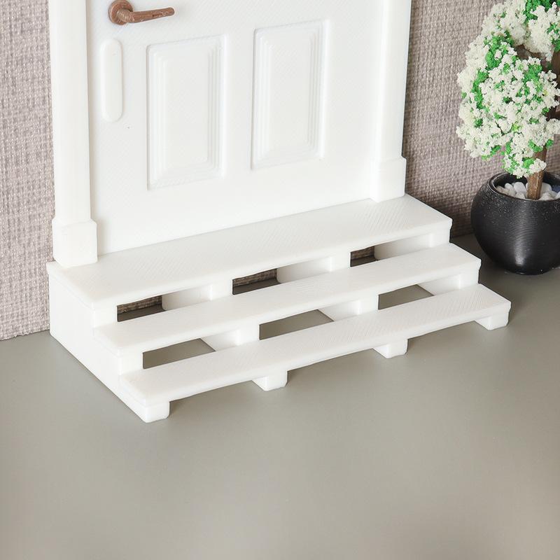 Outdoor Furniture Diy - ▶1Pcs Dollhouse Staircase Model Mini Simulation