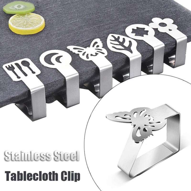 Outdoor Furniture Philippines - 20PCS Cat Paw Tablecloth Clips Stainless