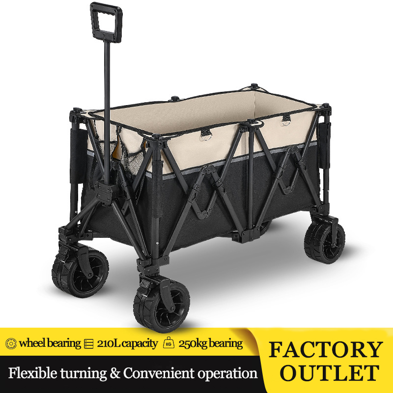 Outdoor Furniture Table - Extra Long Extender Wagon Cart, 260L