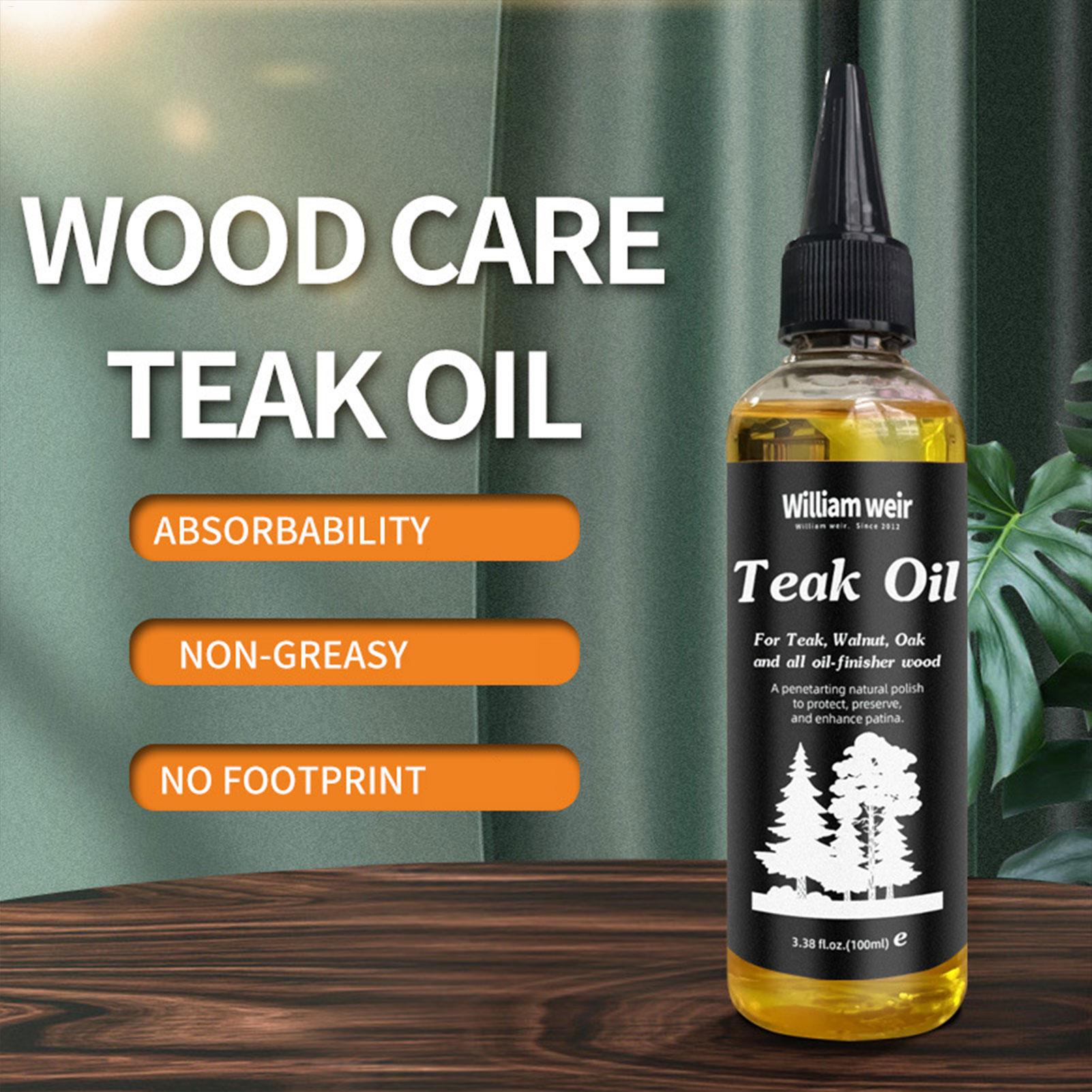 Outdoor Furniture Restoration - Furniture Oil Wood Polish 100ml Hardwood