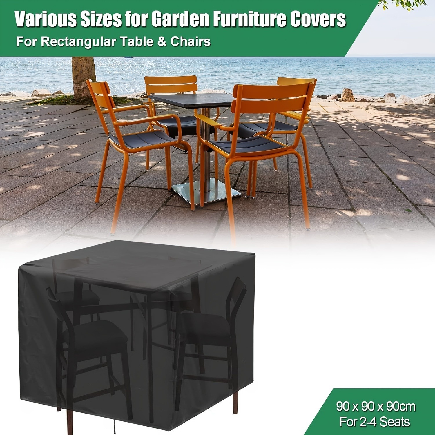Outdoor Furniture Philippines - Heavy-Duty 210D Outdoor Garden Furniture Cover