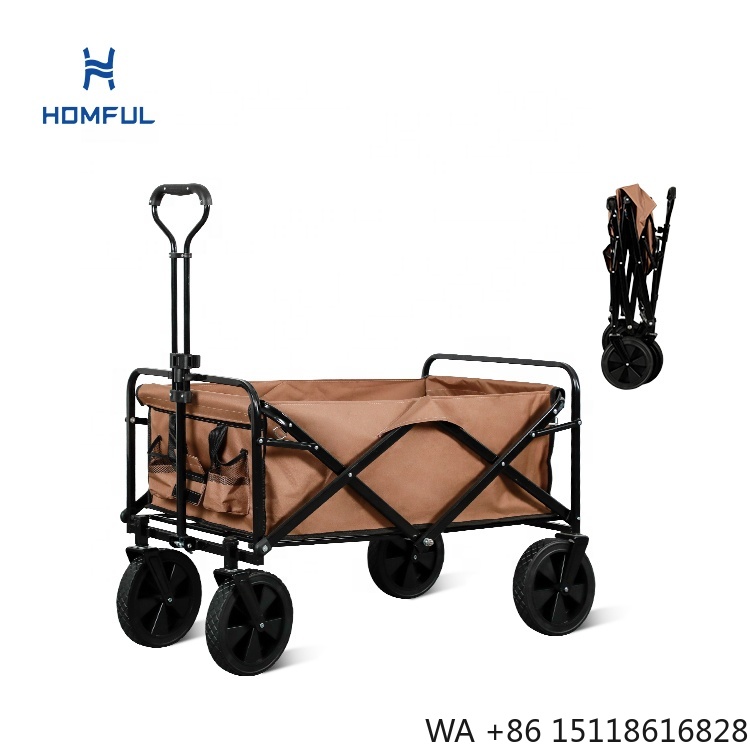 Outdoor Furniture Table - HOMFUL Fishing Bollerwagen Collapsible Folding Camping