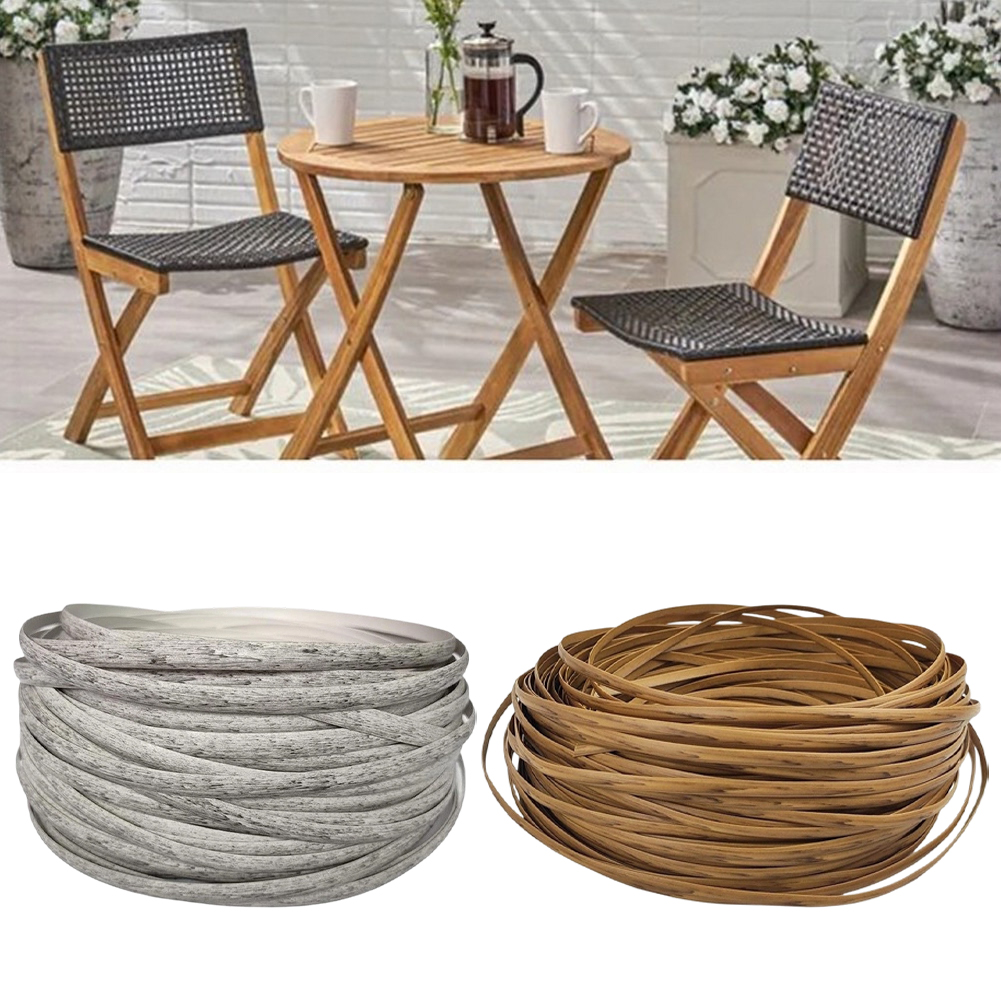Outdoor Furniture Restoration - 120ft Plastic Rattan Repair Kit 8mm