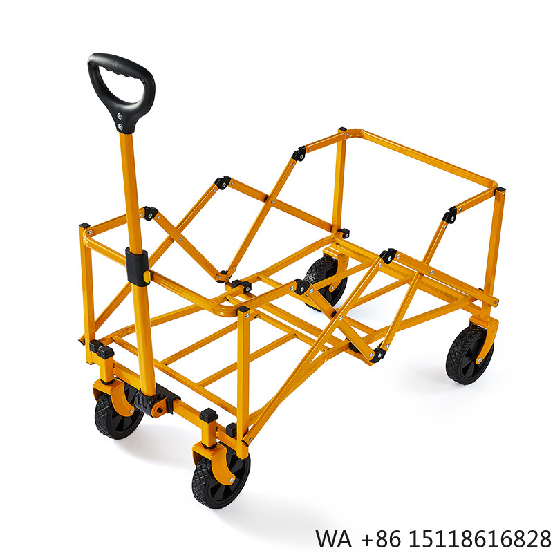 Outdoor Furniture Table - Collapsible Foldable Wagon, Beach Cart Large
