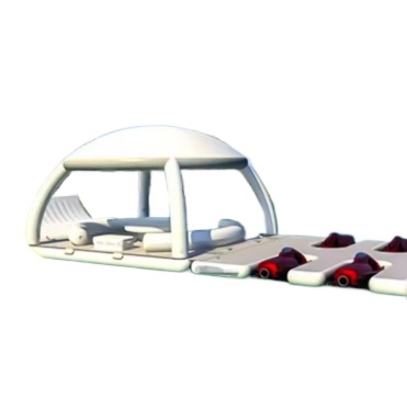 Outdoor Furniture For Pool - Inflatable water yacht slide bar awning