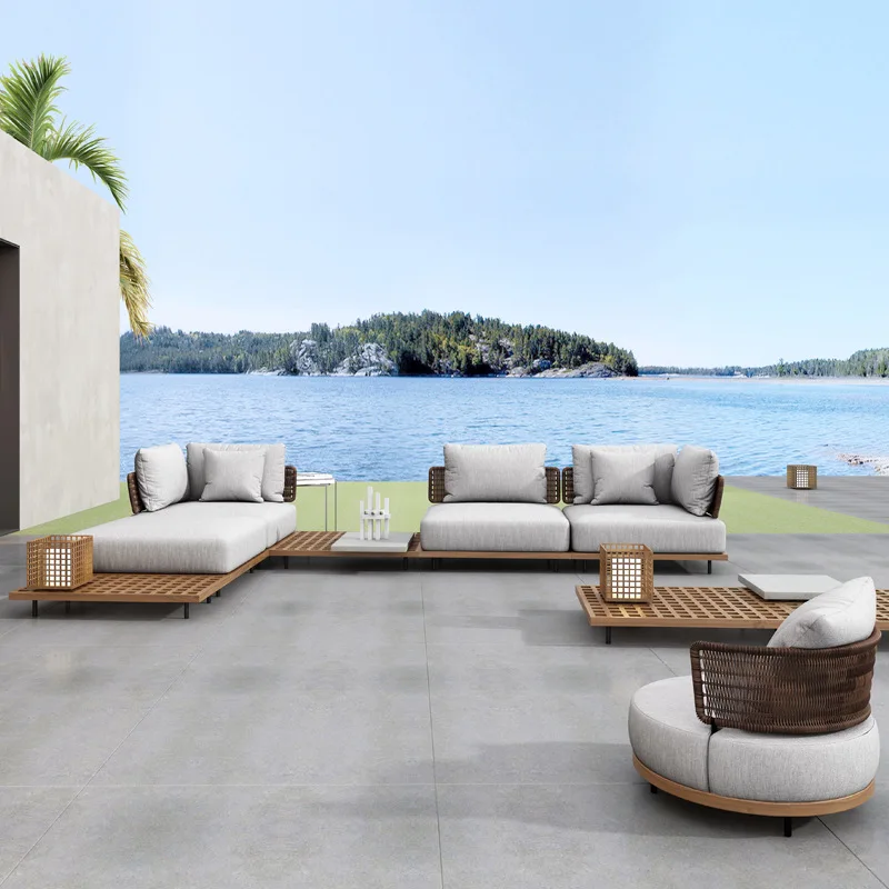 Outdoor sofa courtyard villa d - Outdoor Furniture Teak recension och pris