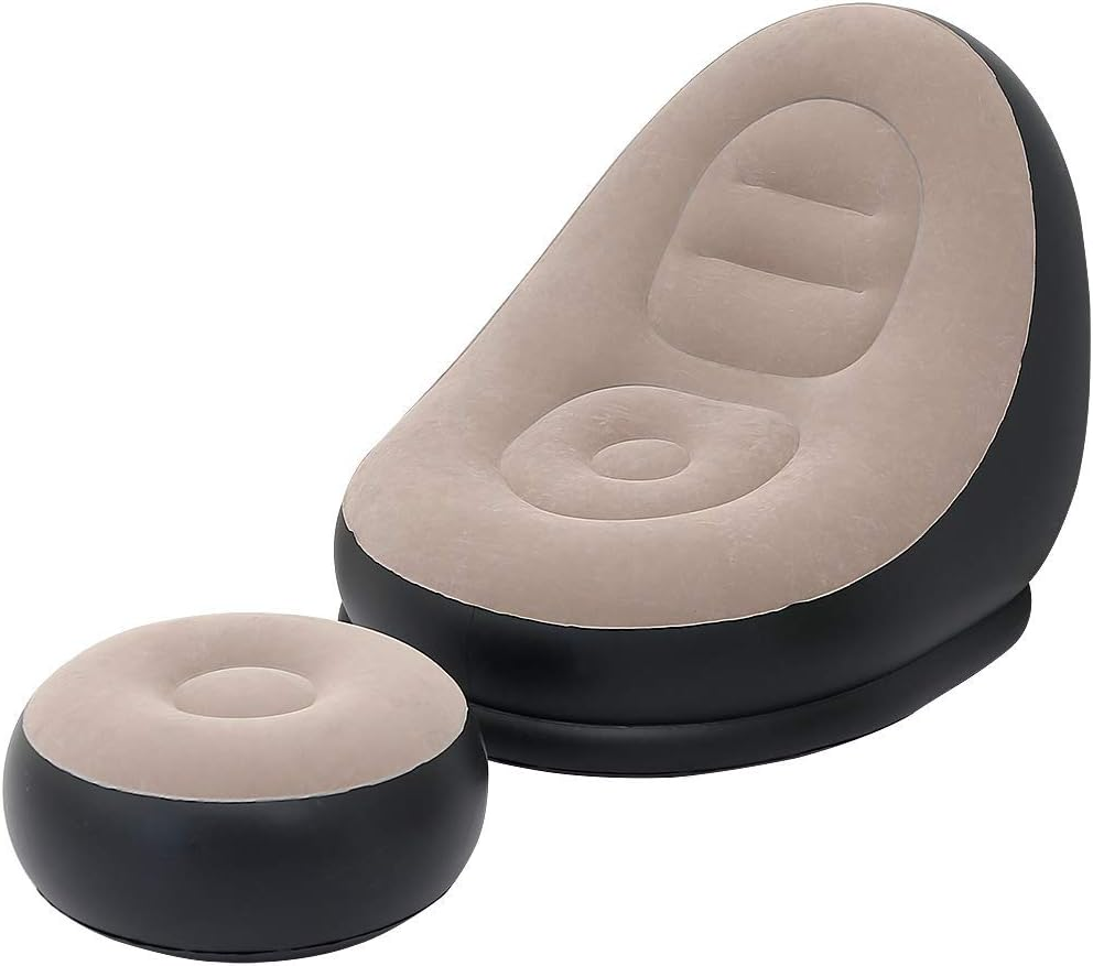 2Pcs Lazy Sofa Inflatable Chai - Outdoor Furniture Cheap recension och pris