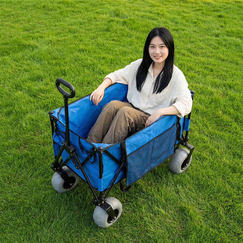 Foldable Metal Beach Wagon Qui - Outdoor Furniture Table recension och pris