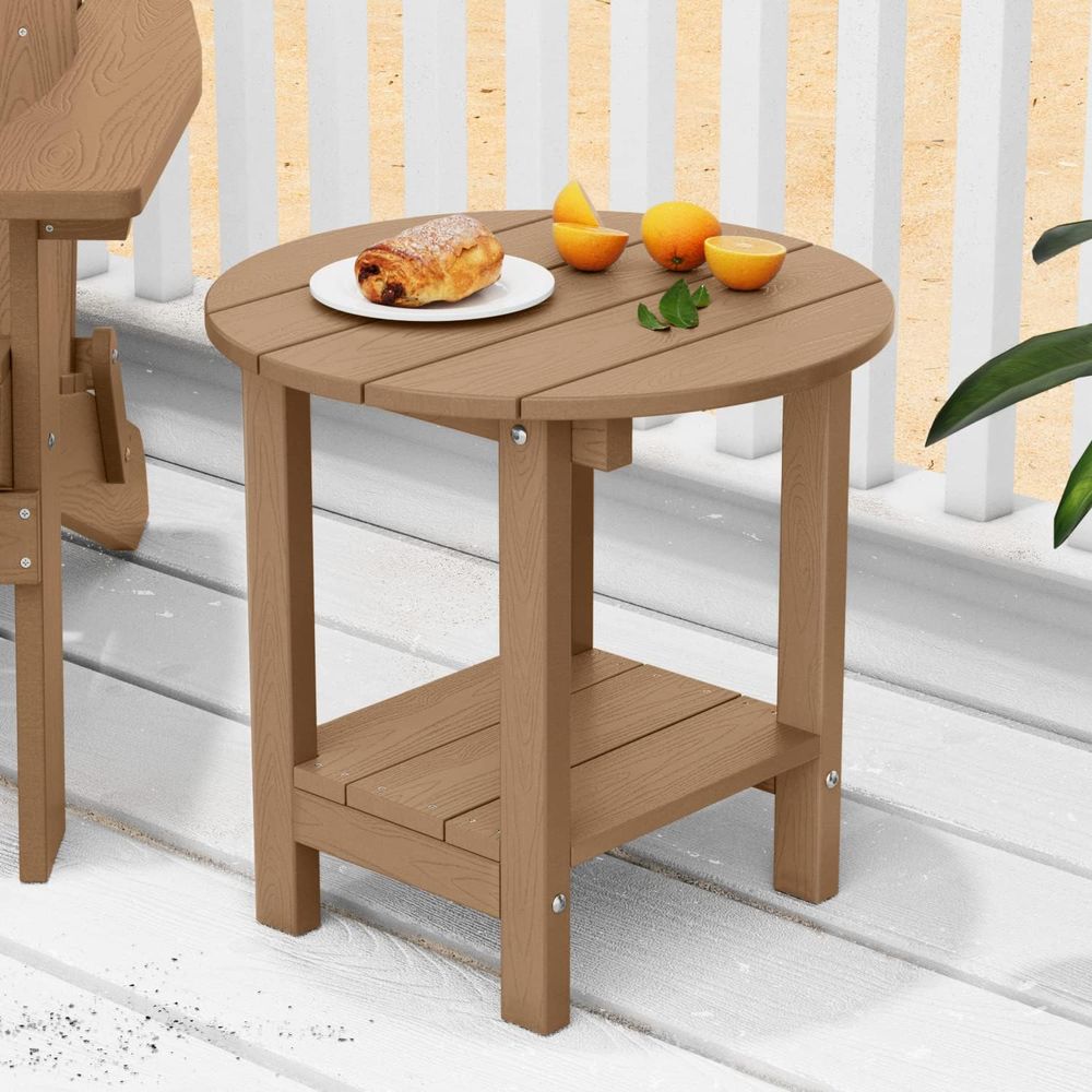 Outdoor 18 Inch Side Table wit - Outdoor Furniture Table recension och pris