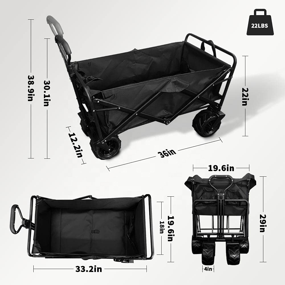 New Large Capacity Big Wheels  - Outdoor Furniture Table recension och pris
