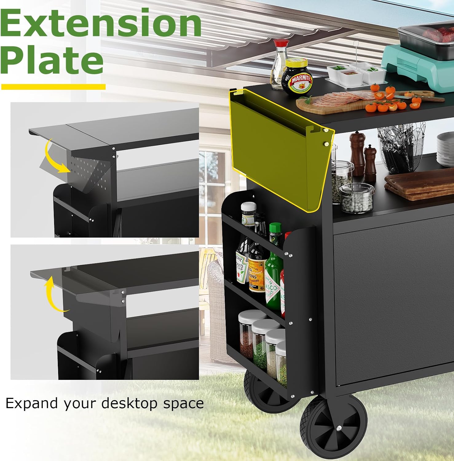 Outdoor Grill Cart Table With  - Outdoor Furniture Philippines recension och pris