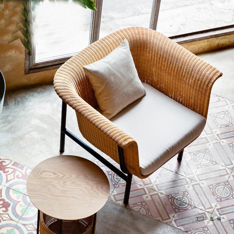 Outdoor rattan chair three-pie - Outdoor Furniture Set Sale recension och pris