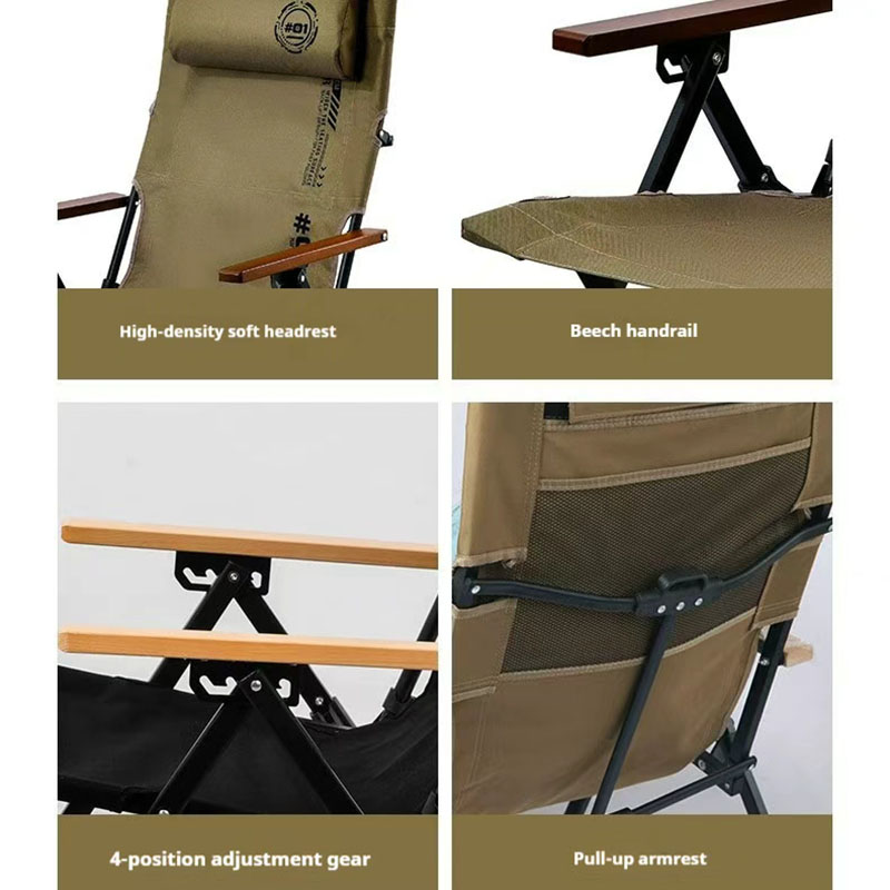 Folding High Back Beach Campin - Outdoor Furniture Cheap recension och pris