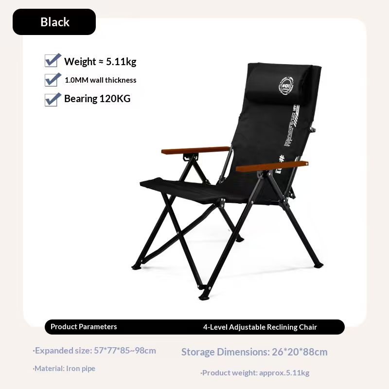Folding High Back Beach Campin - Outdoor Furniture Cheap recension och pris