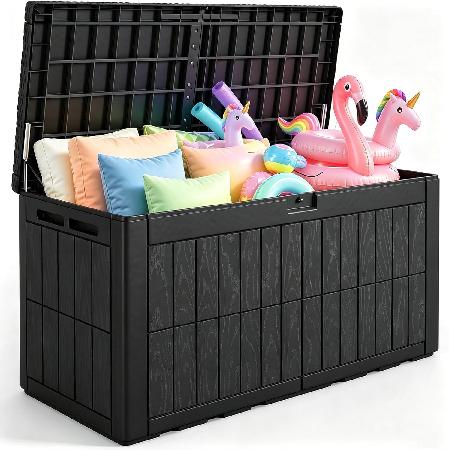 120 Gallon Large Outdoor Stora - Outdoor Furniture For Pool recension och pris