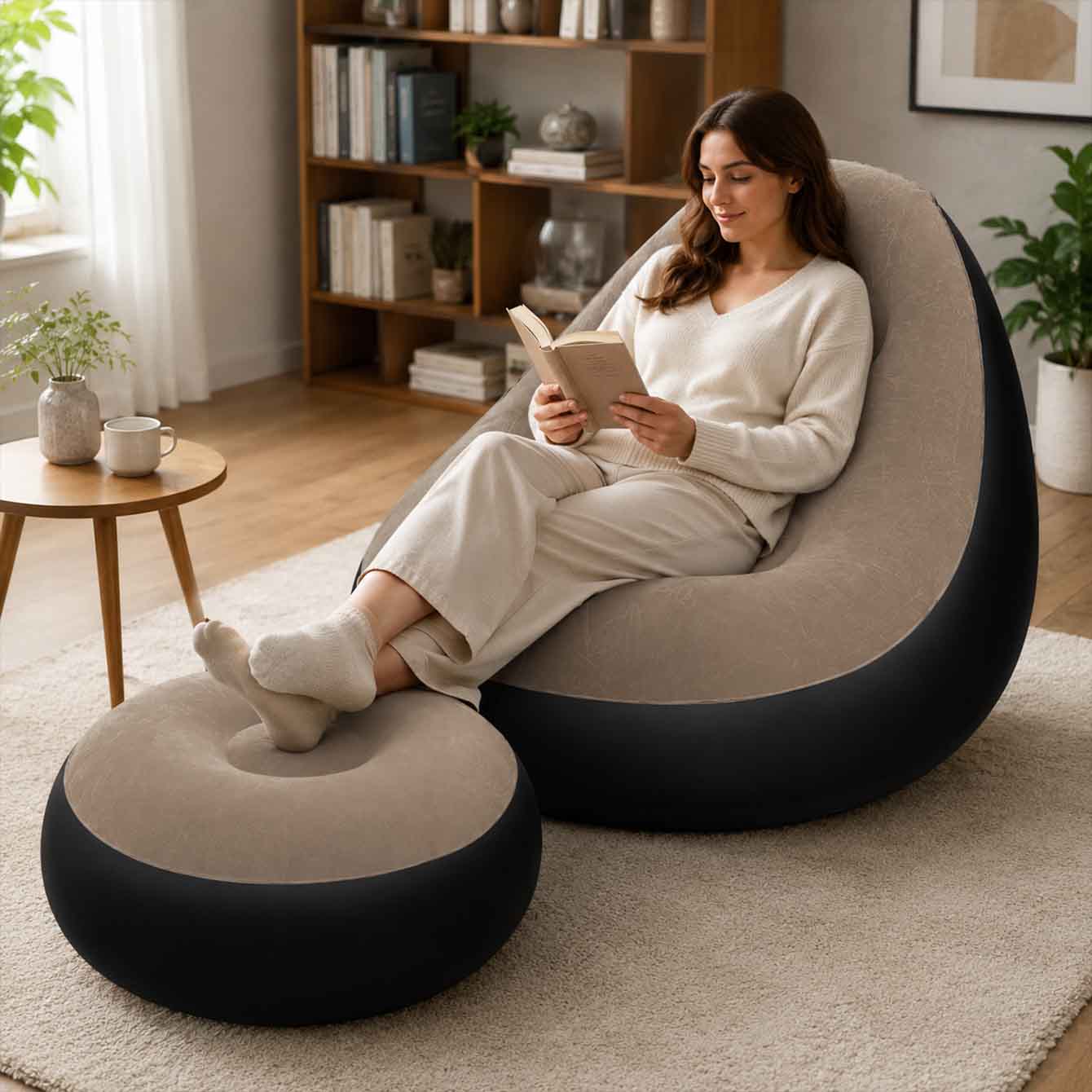 Inflatable Chair for Adults,Po - Outdoor Furniture Philippines recension och pris