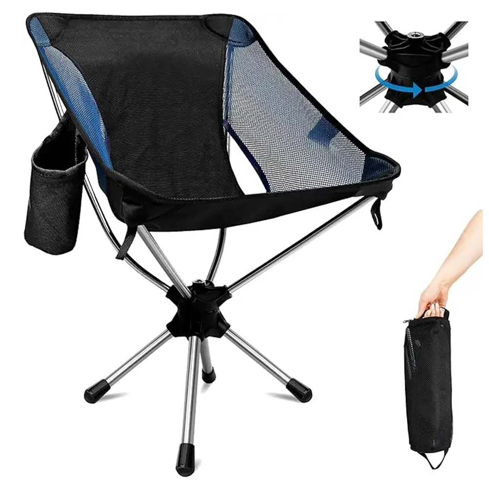 Folding Camping Chair 360° Rot - Outdoor Furniture Diy Plans recension och pris