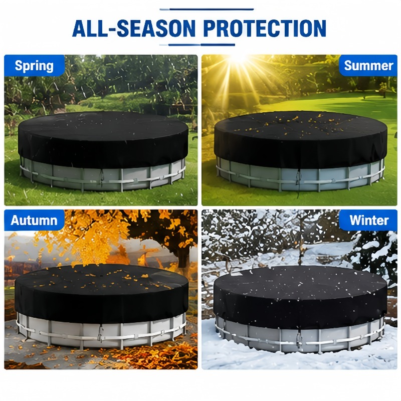 Oxford Round Pool Cover Waterp - Outdoor Furniture For Pool recension och pris