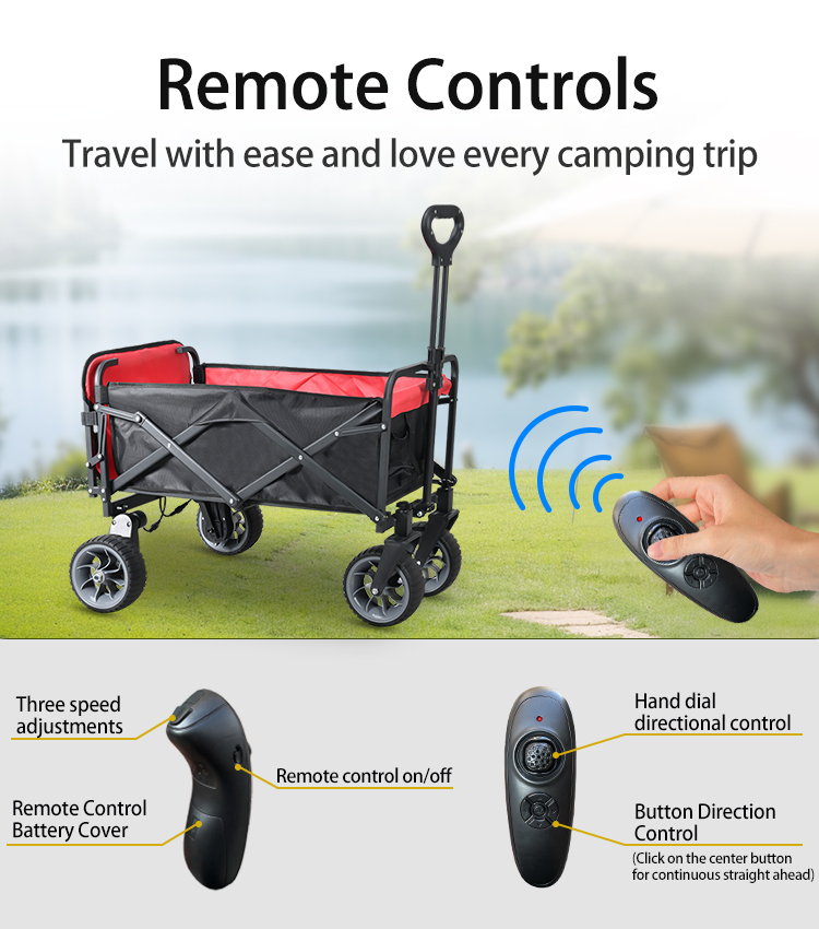 Electric Camping Wagon Cart Fo - Outdoor Furniture Table recension och pris