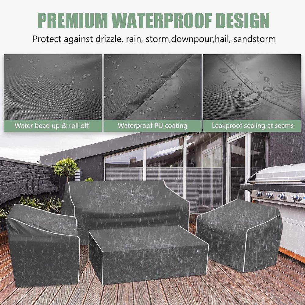 Patio Furniture Covers, 4-Piec - Outdoor Furniture Table recension och pris