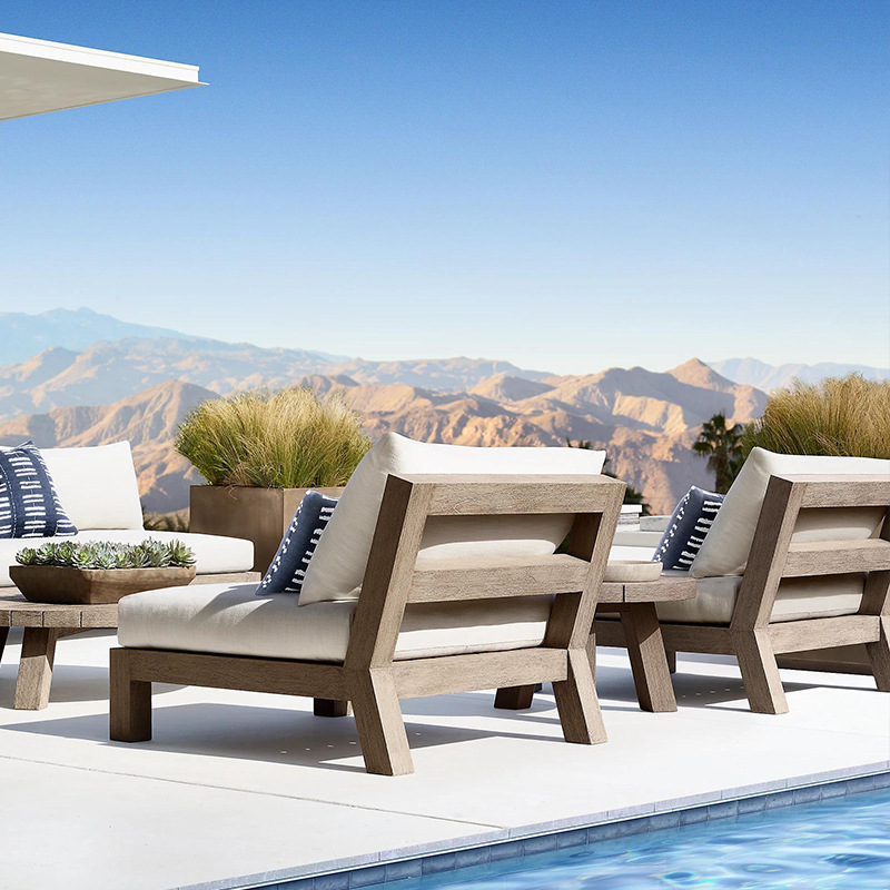 Luxury Waterproof Modern Garde - Outdoor Furniture Teak recension och pris