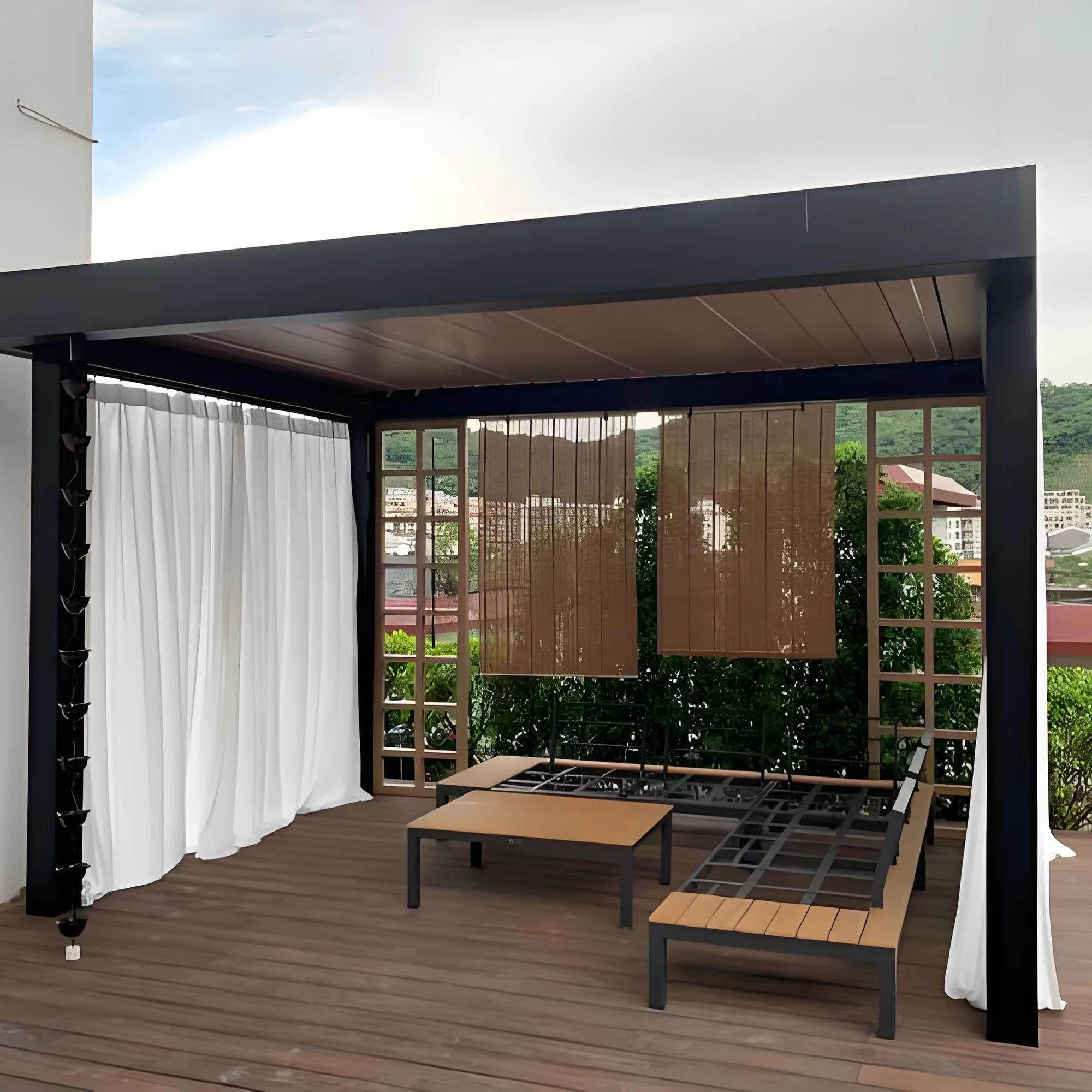 Various Sizes Aluminum Alloy R - Outdoor Furniture For Pool recension och pris