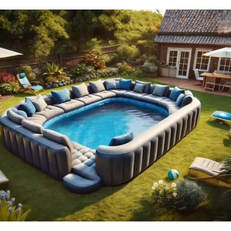 Commercial Customized Inflatab - Outdoor Furniture For Pool recension och pris