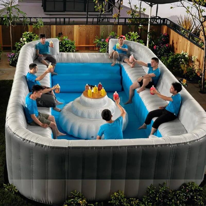 Commercial Customized Inflatab - Outdoor Furniture For Pool recension och pris