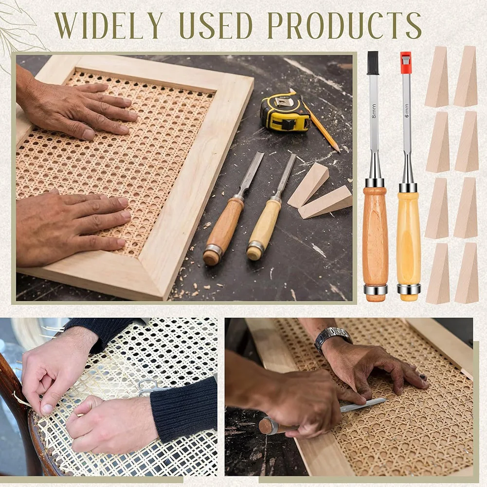 12-Piece Rattan Repair Kit Res - Outdoor Furniture Restoration recension och pris