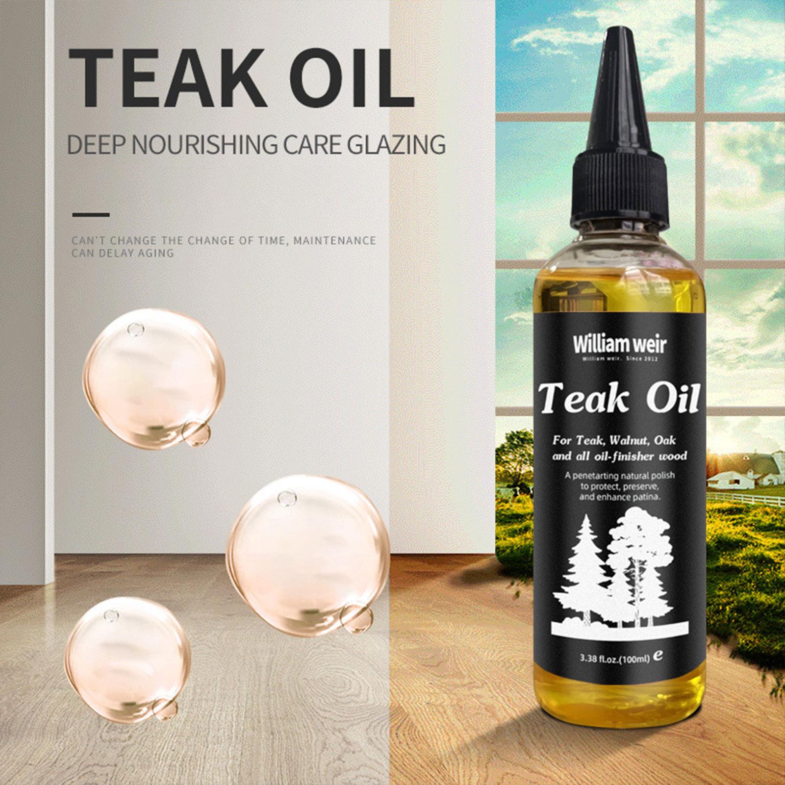 100ml Furniture Oil Wood Polis - Outdoor Furniture Teak recension och pris
